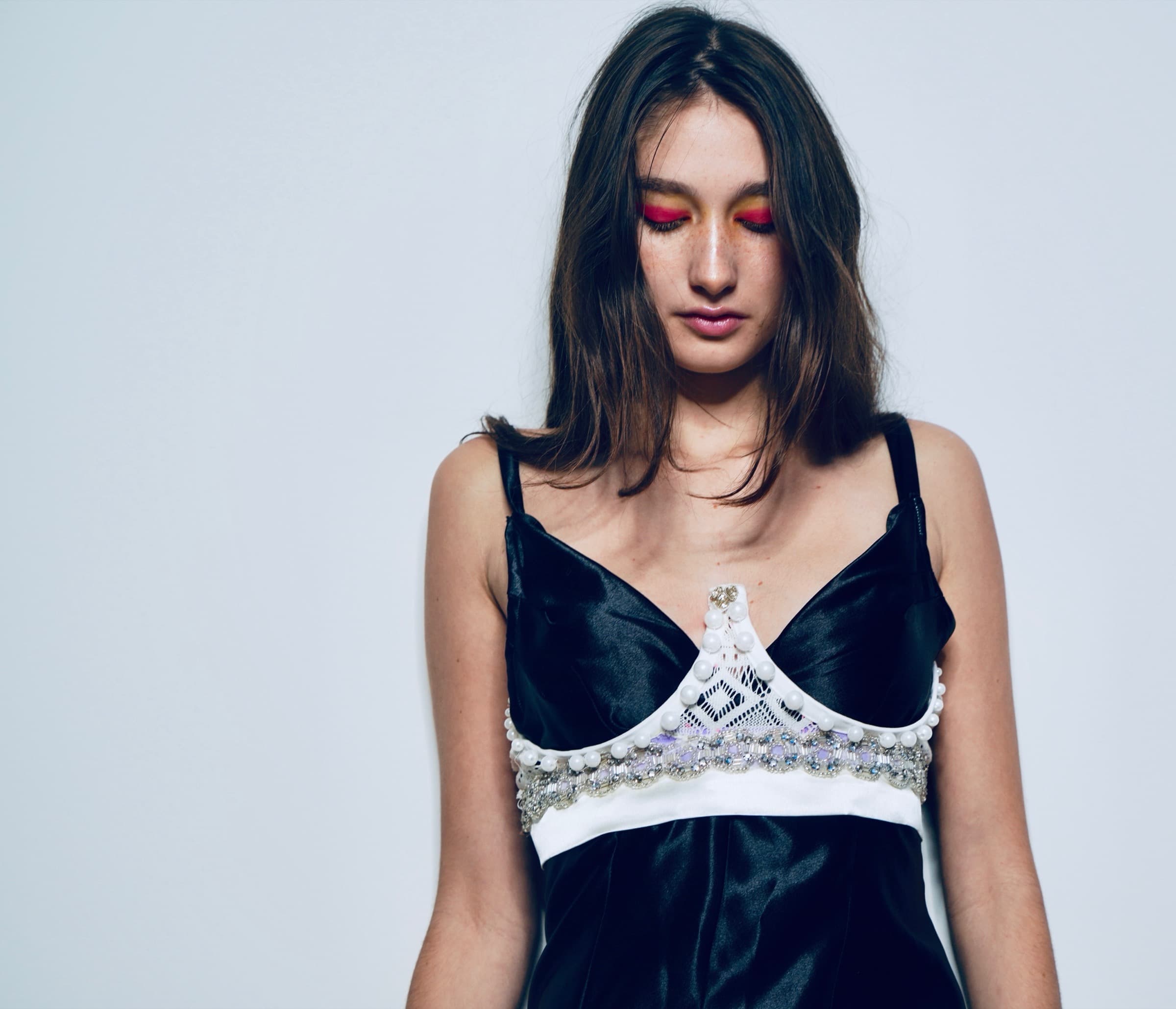 Beaded Underwire Bra — image 2